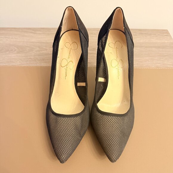 Jessica Simpson Mesh Pumps - Picture 1 of 3